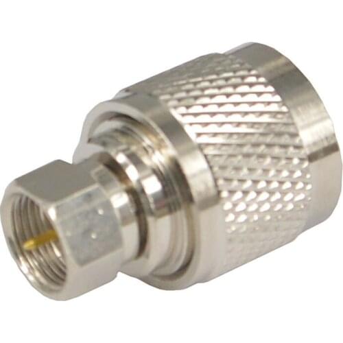 10 pcs/lot) N Male Plug to British F Male Plug Straight Connector Adapter N male to F male Coax adapter