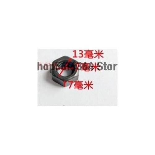 5 Pcs M8 Metal Hex Reverse Nut Fastener Black for Makita 5012/5016B