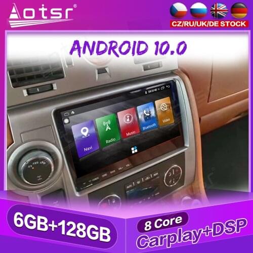 6G+128G Android Radio For Hummer H2 2005 + Car GPS Navigation Auto Stereo Multimedia Player Tape Recorder Head Unit DSP Carplay