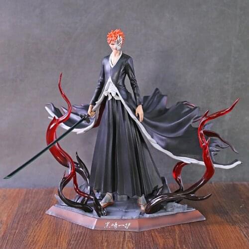 Bleach Ichigo Kurosaki 2nd Stage Hollow Ver. Statue PVC Figure Collection Anime Model Toy