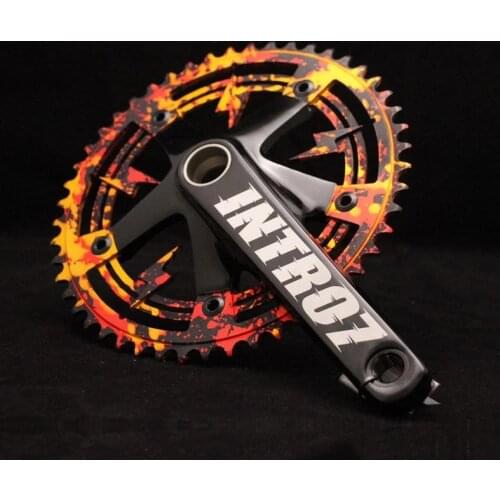 Intro7 144BCD 49T Personalized Paint Single Speed Hollow CNC 7075 Alloy Disc Chain Wheel Fixed Gear Bike High Quality Chain ring