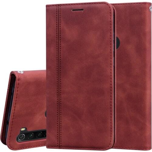 Phone Case For Xiaomi Redmi Note 8 T Cover Leather Magnetic Flip Cases For Redmi Notice 8T Case Luxury Business wallet Funda