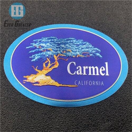Customized UV Protection Hologram Shiny Sticker