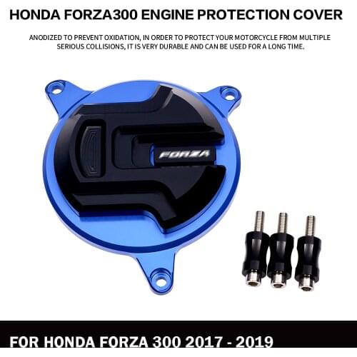 Motorcycle Engine Guard Set Protective Cover Crash Slider Falling Protection For HONDA FORZA 300 FORZA300 250 Si 2017 - 2019