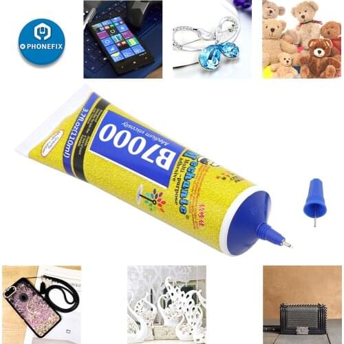 Mechanic Glue Adhesive B7000 T7000 E8000 Multi Purpose Liquid Adhesive Phone Touch Screen Frame Glass Repair Clear Super Glue