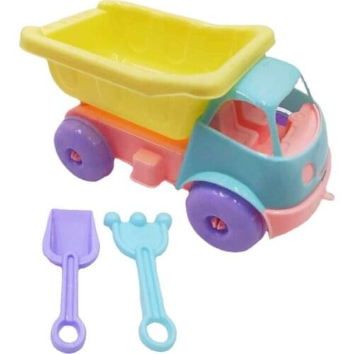 Summer Beach Toy Set Children Playing In Water and Sand Toys Sandy Beach Vehicle Outdoor Sand Shovel Car Beach Digging Toys