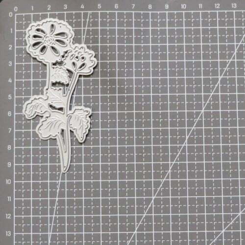 Flower Branches Leaf Plant 2021 Metal Cutting Dies for DIY Scrapbooking Decor Embossing and Card Making Craft