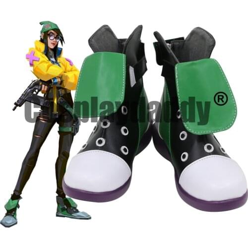 Valorant Agent Killjoy Game Cosplay Shoes Boots C006