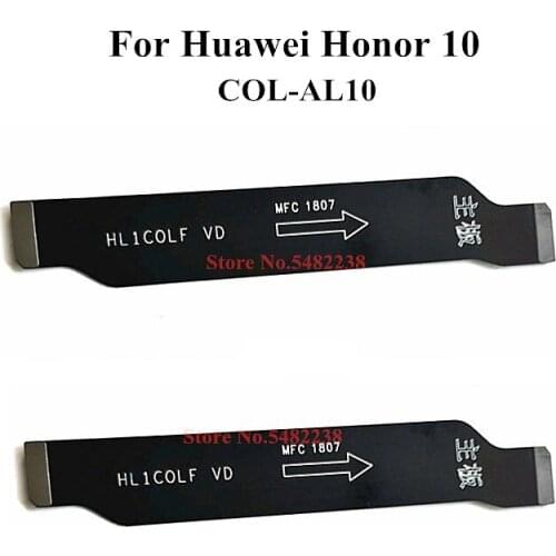 Original Motherboard Connector For Huawei Honor 10 COL-AL10 USB mainboard data transmission Flex cable Ribbon Replacement parts