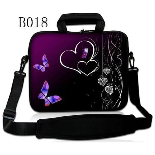 Hearts 13.3 15.6 17.3 Laptop bag 10 12 13 14 15 15.4 17.4 Notebook shoulder Bag for macbook air/pro/lenovo laptop accessories