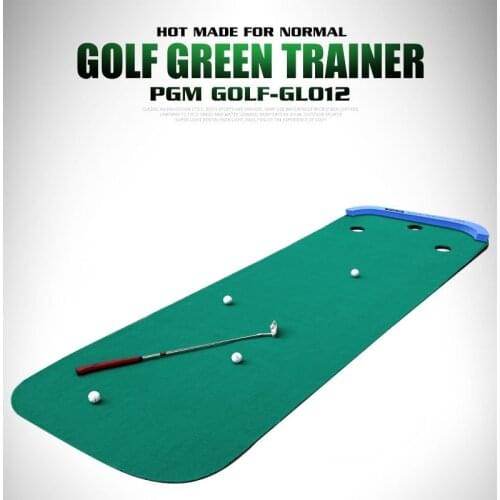 Golf Putting Green Indoor Outdoor Portable Golf Practice Putting Trainer Mat Golf Practicing Blanket Mat
