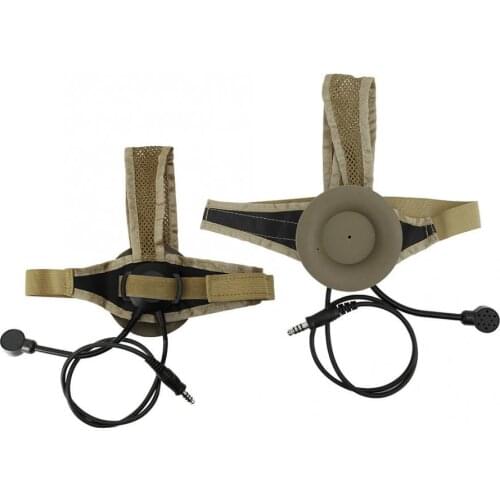 SPT Outdoor Camping CS Game Earpiece Hunting Tactics One-side Headset Earpiece With Adjustable Headband Z028-DE