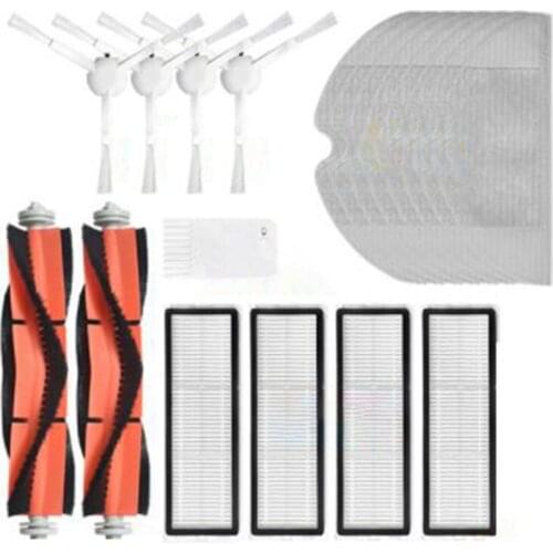 TOP!-Suitable For Xiaomi Mijia STYJ02YM Sweeping Robot Vacuum Cleaner Accessories HEPA Filter Side Main Brush Filter Mop