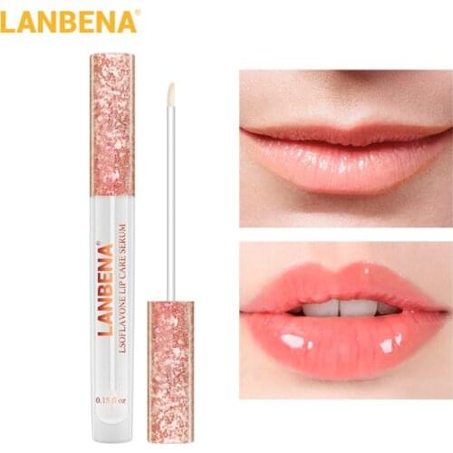 Thickening Lip Labena Plumping Lips Plumper Lsoflavone Serum LANBENA Resist Aging Essence Moisturizing Lambena Mouth Line Charms