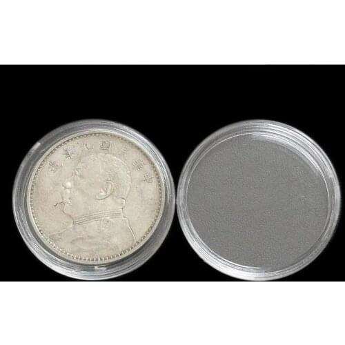 2000pcs 40mm Clear Coin Capsules Caps Transparent Coincapsules For Coins US Presidential Sacagawea Dollar SL65636