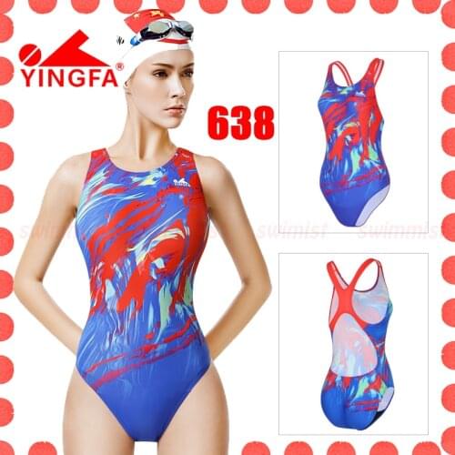 2020-2021 NEW ARRIVAL YINGFA 638 WOMENS GIRLSS COMPETITION TRAINING RACING PROFESSIONAL SWIMWEARS SWIMSUITS ALL SIZE NEW