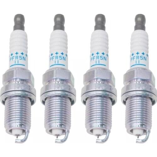 4pcs 18817-11051 PFR5N-11 5838 Spark Plug For Hyundai Santa Fe Tiburon XG350 Kia Sportage 27410-37100 PFR5N11 18817 11051