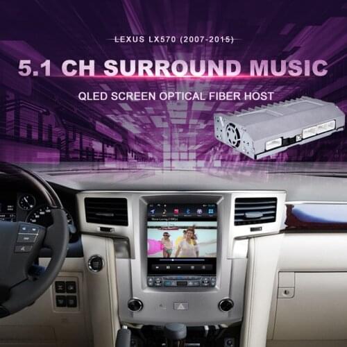 Car DVD for Lexus LX570 (2007-2015) Car Radio Multimedia Video Player Navigation GPS Android 10.0 Double Din C