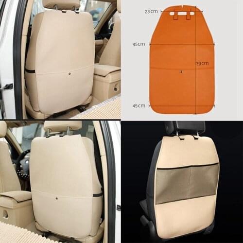 Car Back Protectors Seat Cover Anti-kick Clean Mat Children Protect Auto Seats Covers For Baby Dogs From Mud Dirt Interior Car