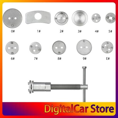12pcs Auto Universal Disc Brake Caliper Car Wind Back Pad Piston Compressor Automobile Garage Repair Tool Kit