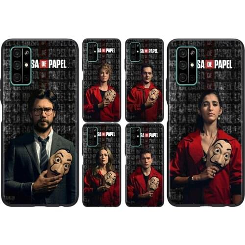 Silicone Soft Cover Money Heist House Paper TV-Show For Honor V30 View 20 V20 30i 30S 30 20S 20E 20i 20 Lite Pro Plus Phone Case
