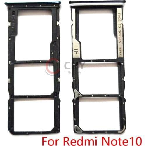 For Redmi Note 10 Pro Sim Card Tray Slot Holder Replacement Parts