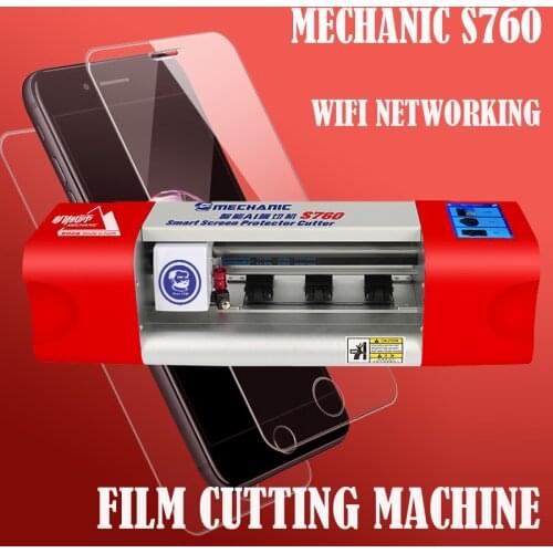 MECHANIC S760 smart screen protector cutter Auto Film cutting machine with touch screen for mobile phone camera tablet film cut