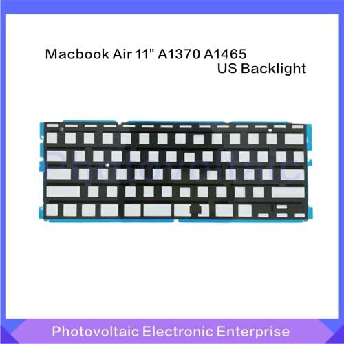 New Keyboard Backlight For Macbook Air 11.6" A1370 A1465 US Backlight Backlit 2011-2015 Year