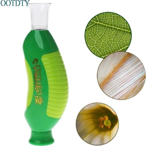 New Biological Microscope Hand Microscope 80X Home School Educational Toy For Child #330