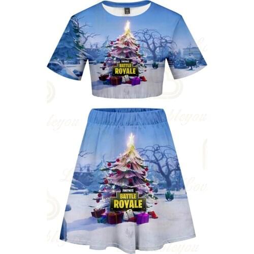 2-16 Year Fortnite Game Tracksuit Kids T-Shirts + Sports Shorts 2pcs Sets Baby Boys Clothing Sets Toddler Girl Outfits