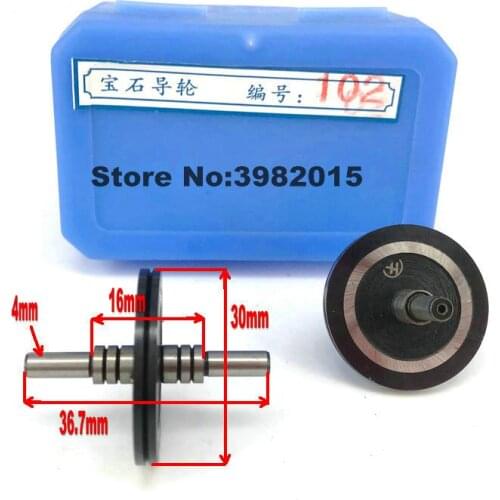 High Quality Ruby Pulley Roller Guide 102 OD32*Length 49mm for WEDM Wire Cutting Machine