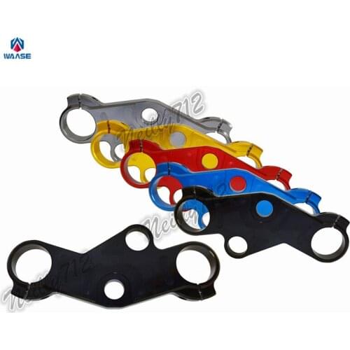 Waase 51311-35F10 / 51311-39F00 Front Fork Lowering Triple Tree Upper Top Clamp Yoke For 2001 2002 2003 SUZUKI GSXR600 GSXR750