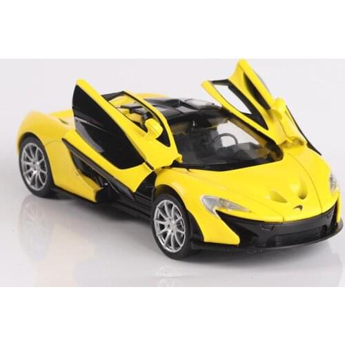 1/32 Diecasts & Toy Vehicles McLaren P1 Car Model With Sound&Light Collection Car Toys For Boy Children Gift brinquedos