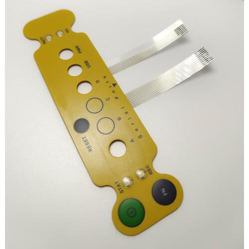 100% brand new Topcon Hiper Front Panel with Membrane Circuit with two flat cable Topcon Minter