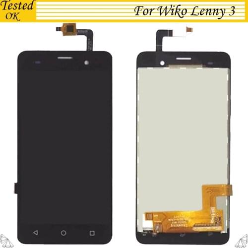 100% Tested Working For Wiko lenny 3 LCD Display With Touch Screen Digitizer Assembly For Wiko lenny3 LCD Replacement Parts