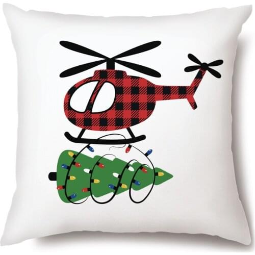 Artinlive 45*45 Polyester Throw Pillowcase Christmas Sofa Waist Cushion Cover Office Home Decor Pillow Case housse de coussin
