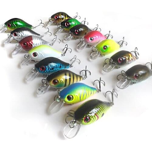 Brand Classic Fishing Lure 5.5cm 8g Pesca Hard Plastic noise model sexy Crankbait Wobblers Artificial swimbait Fishing Bait