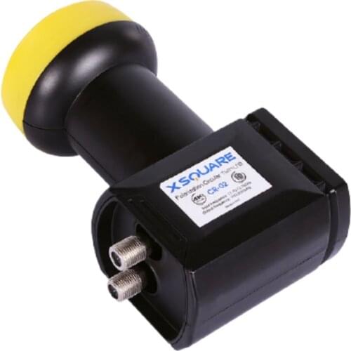 Digital Ready 4K HDTV 10.75GHz Circular Polarity Ku band Twin Output LNB