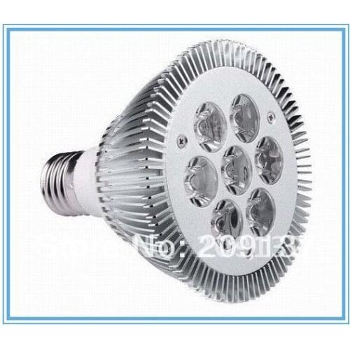DHL free shipping High power par30 14W E27 LED spotlight/ par30 led bulbs 7X2W 85-265V White