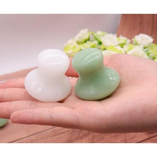Mixed Mushroom Massager Natural Stone Massage Facial Chin Gua Sha Tool Crystal Quartz SPA Hot Acupuncture Healing Eye Health