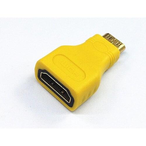 Mini HDMI(Type C) Male to HDMI(Type A) Female Adapter Connector
