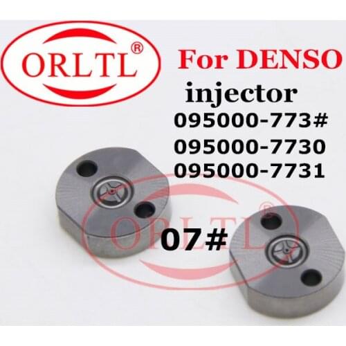 ORLTL 07# Pressure Valve Common Rail Orifice Valve Plate For DENSO inejctor 095000-7730 095000-7731,095000-773#,0950007730