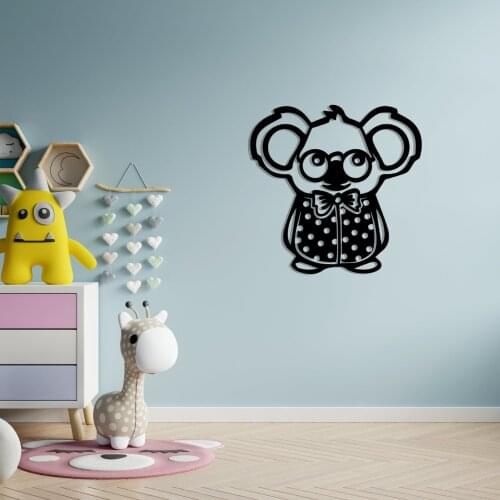 KOALA INVITATION Metal Table Modern Wall Art Geometric Metal Wall Decor Home Office and Living Room for African Themed home