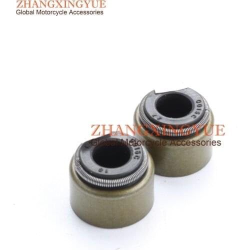 2pc valve oil seal for Yamaha Sr 125 Tw 125 Tw 200 Vp X- City 250 Xg Tricker 250 Ybr 250 Mt -03 Szr Xt R 660 5H0121190000