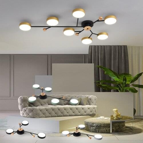 Nordic europe led stone hanging lights chandelier luminaria pendente kitchen chandeliers ring lamp modern chandelier livingroom