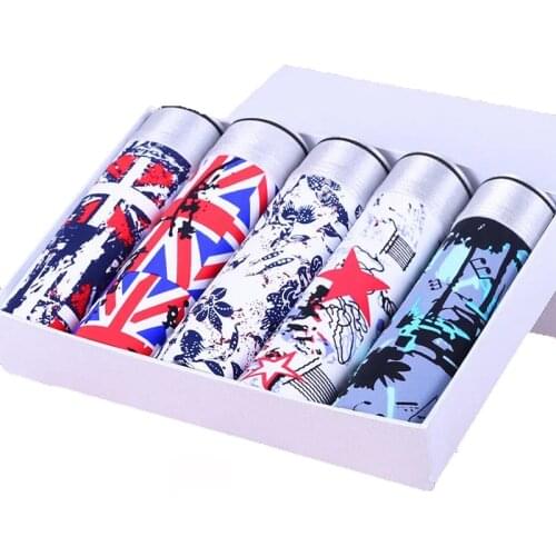 Mens Underwear Boxers Cotton Fashion Printed Men Underpants Boxer Shorts Male Panties Pouch Vetement Homme Boxing Shorts