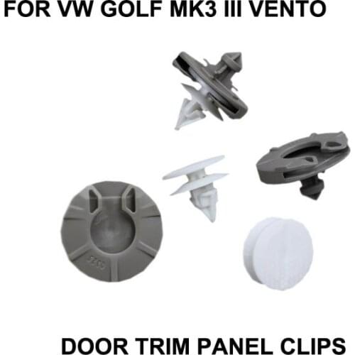 INTERIOR DOOR TRIM PANEL FOR Volkswagen FOR VW GOLF MK3 III VENTO CLIPS X10