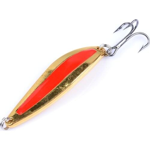 1PCS Trolling Metal Sequined Fishing Lure5g/7g/10g Artificial Bait Spoon Minnow Hard Lure Wobbler Fishing Baits Fishing tackle