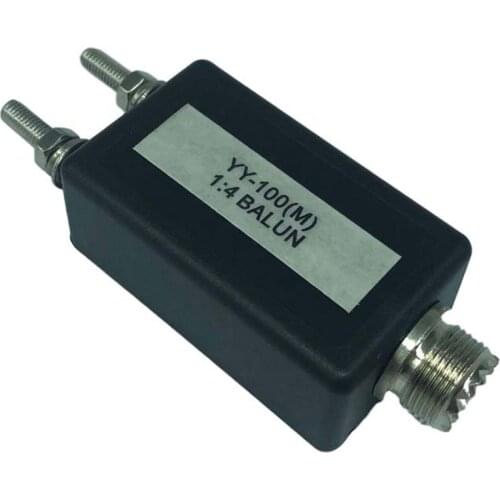 100W 1:4 HF Shortwave Antenna Balun QRP Mini Baluns M Type Interface Frequency M2EC