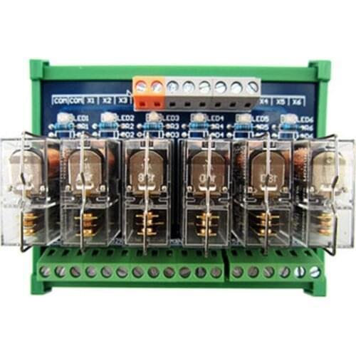 6-way relay module omron OMRON multi-channel solid state relay plc amplifier board